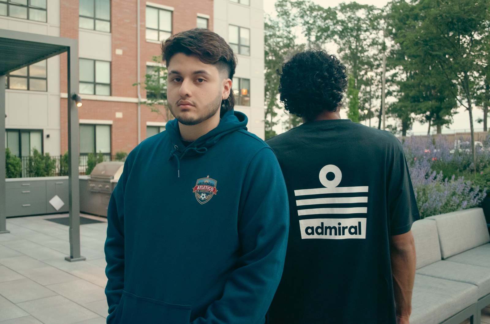 Atlético Cartago player wearing the Urban Hoodie